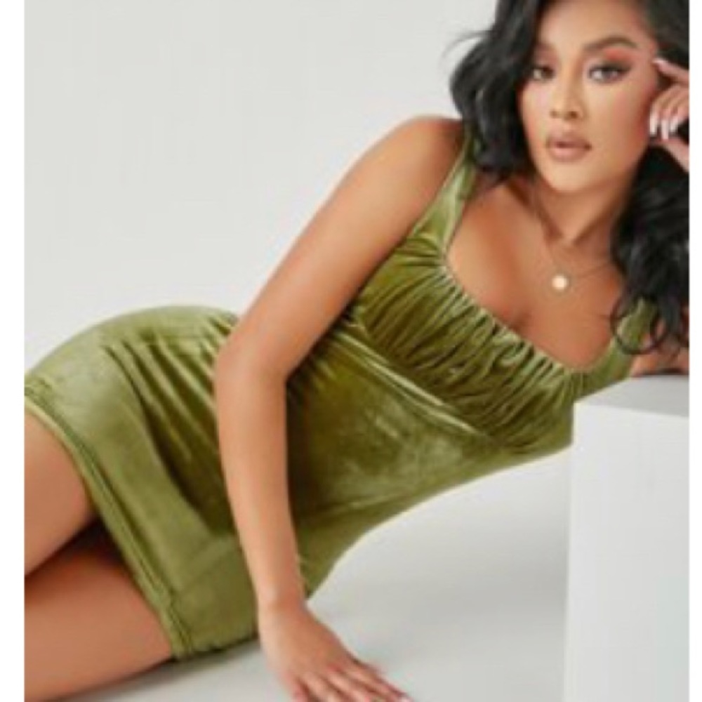 Velvet Mini Dress